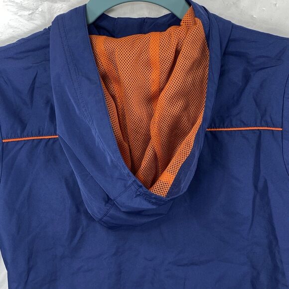 Disney Parks Youth Small Blue Windbreaker Jacket Full Zip Long Sleeve Coat - Picture 6 of 9